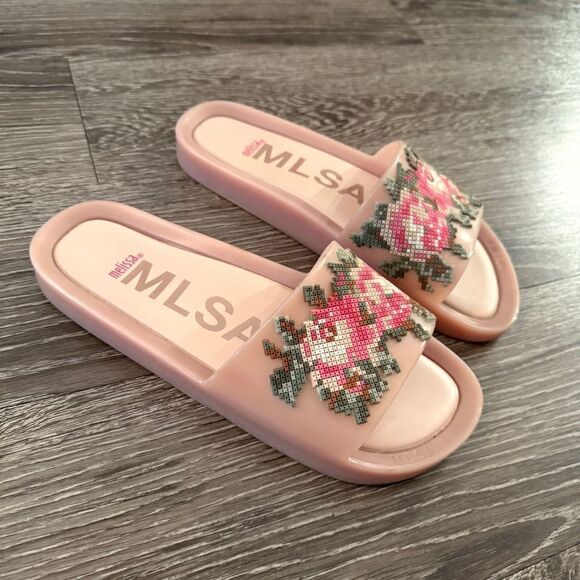 Melissa Flower Cross Stitch Slides - Picture 2 of 6